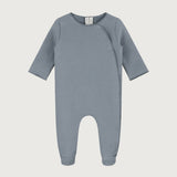 Gray Label | Newborn Suit With snaps GOTS | stone gray
