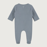 Gray Label | Newborn Suit With snaps GOTS | stone gray