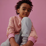 Gray Label | Oversized L/S Tee GOTS | bubblegum - cookie