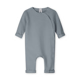 Gray Label | Baby suit with snaps GOTS stone grey