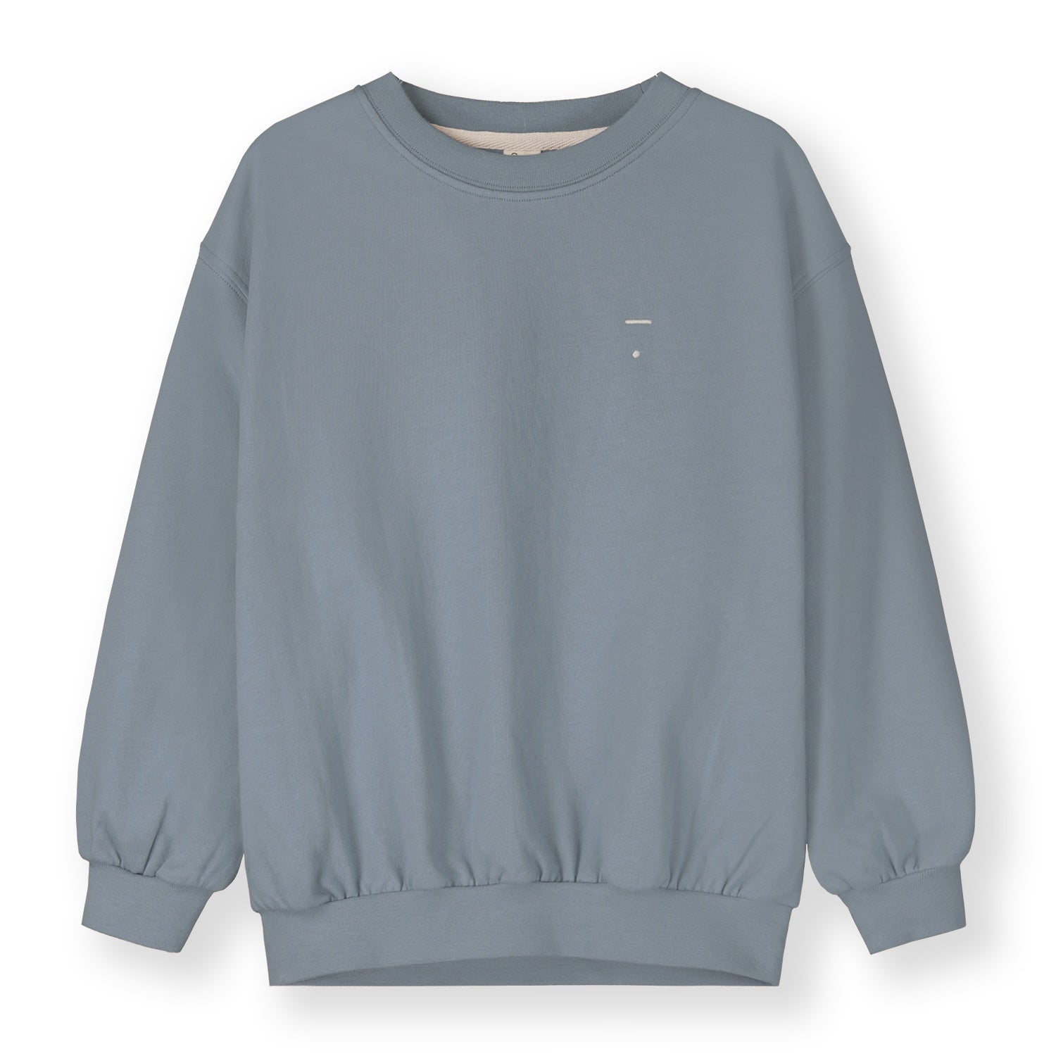 Gray Label | Dropped shoulder sweater GOTS stone grey