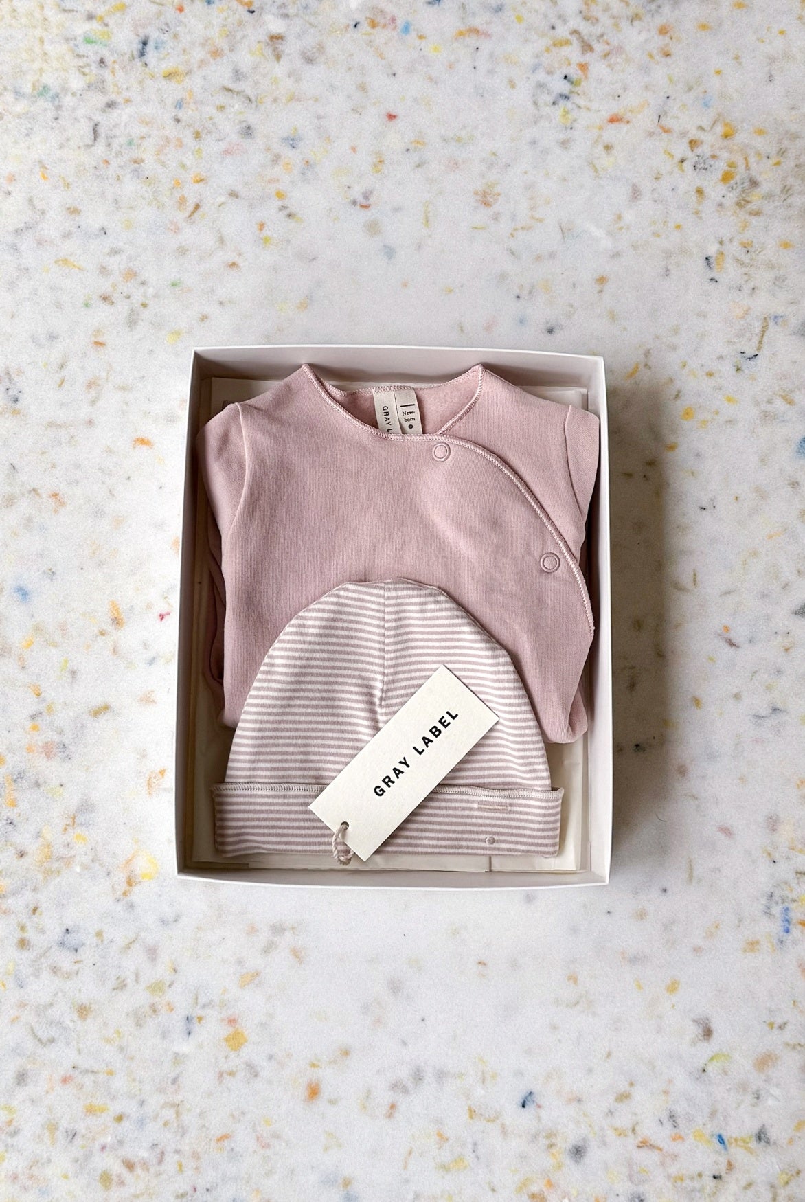 Gray label | Newborn Essentials set