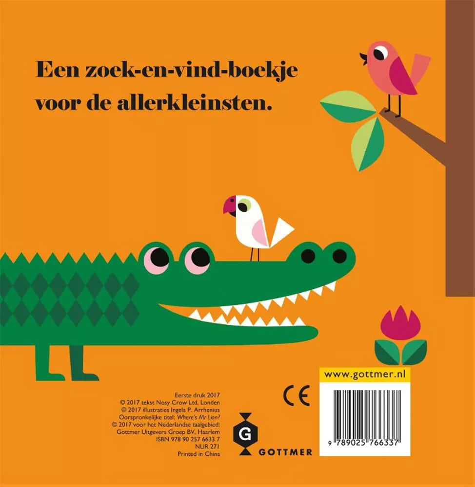 Harlekijn | Buggyboek Leeuw, waar ben je