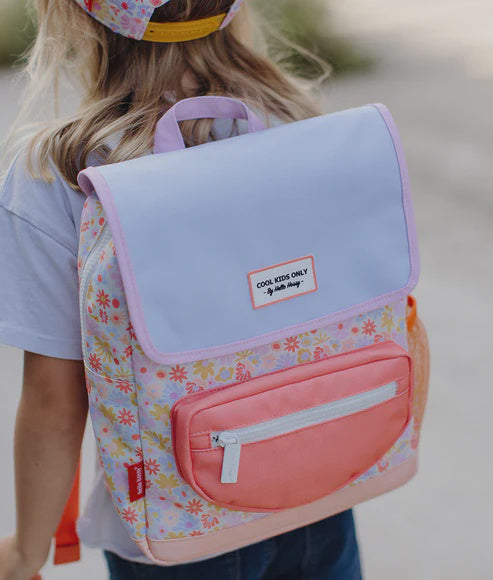 Hello Hossy - Rugzak retro flowers 2-5Y