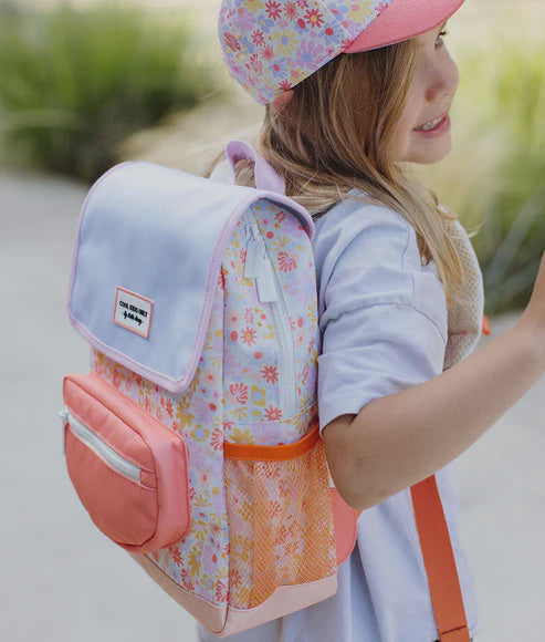 Hello Hossy - Rugzak retro flowers 2-5Y