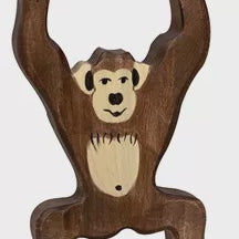 Holztiger | Chimpansee staand