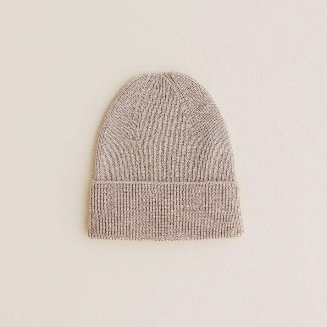 Hvid | Beanie Fonzie | Sand