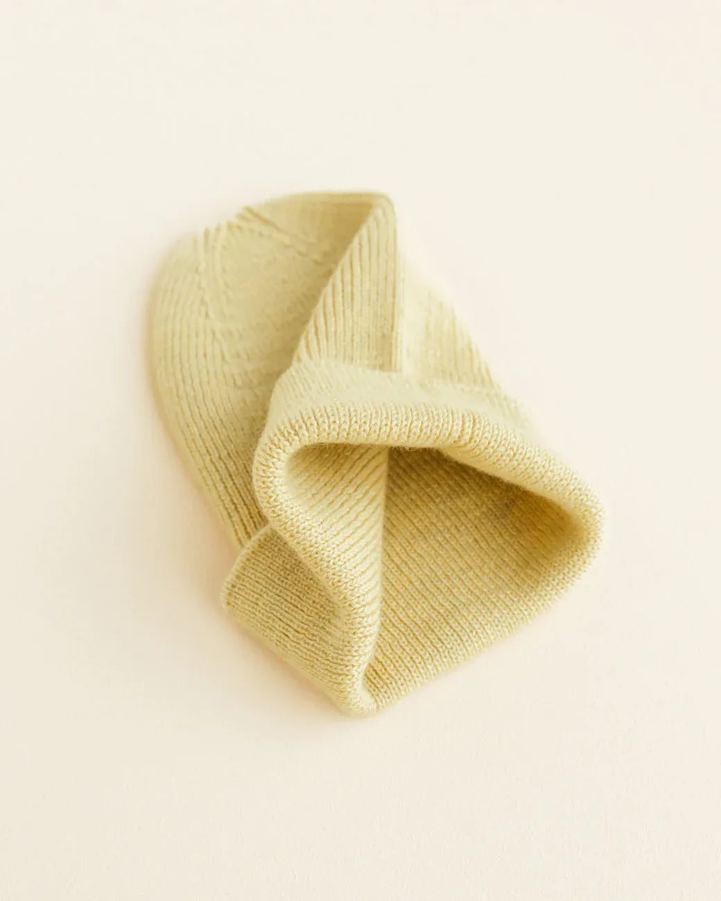 Hvid | Beanie Fonzie| Yellow