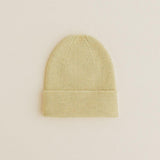 Hvid | Beanie Fonzie| Yellow
