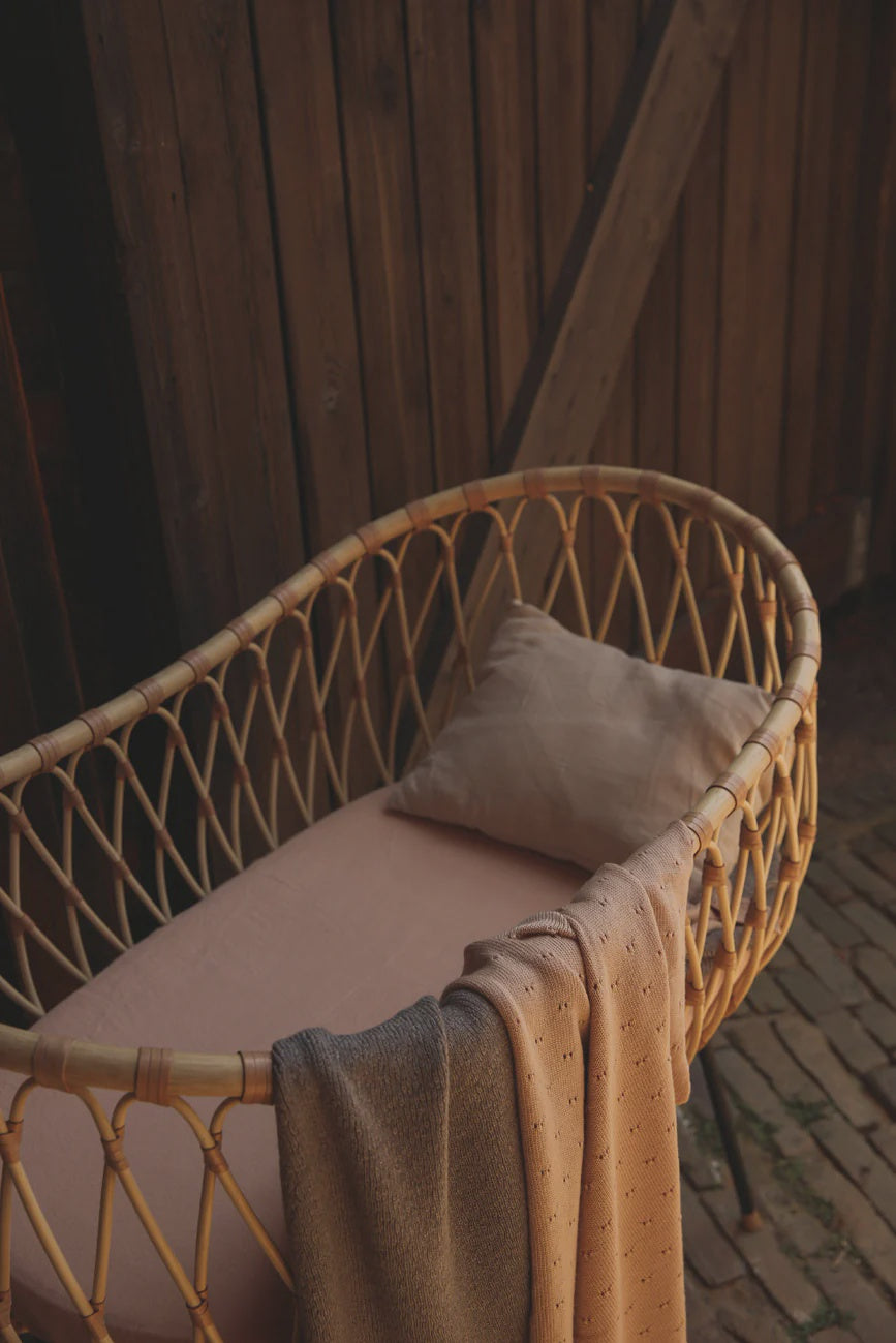 Hvid | Blanket Bibi | Apricot