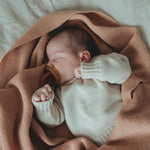 Hvid | Blanket Felix Rose