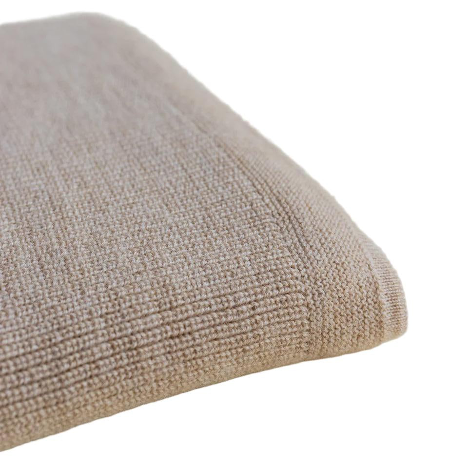 Hvid | Blanket Felix | Sand