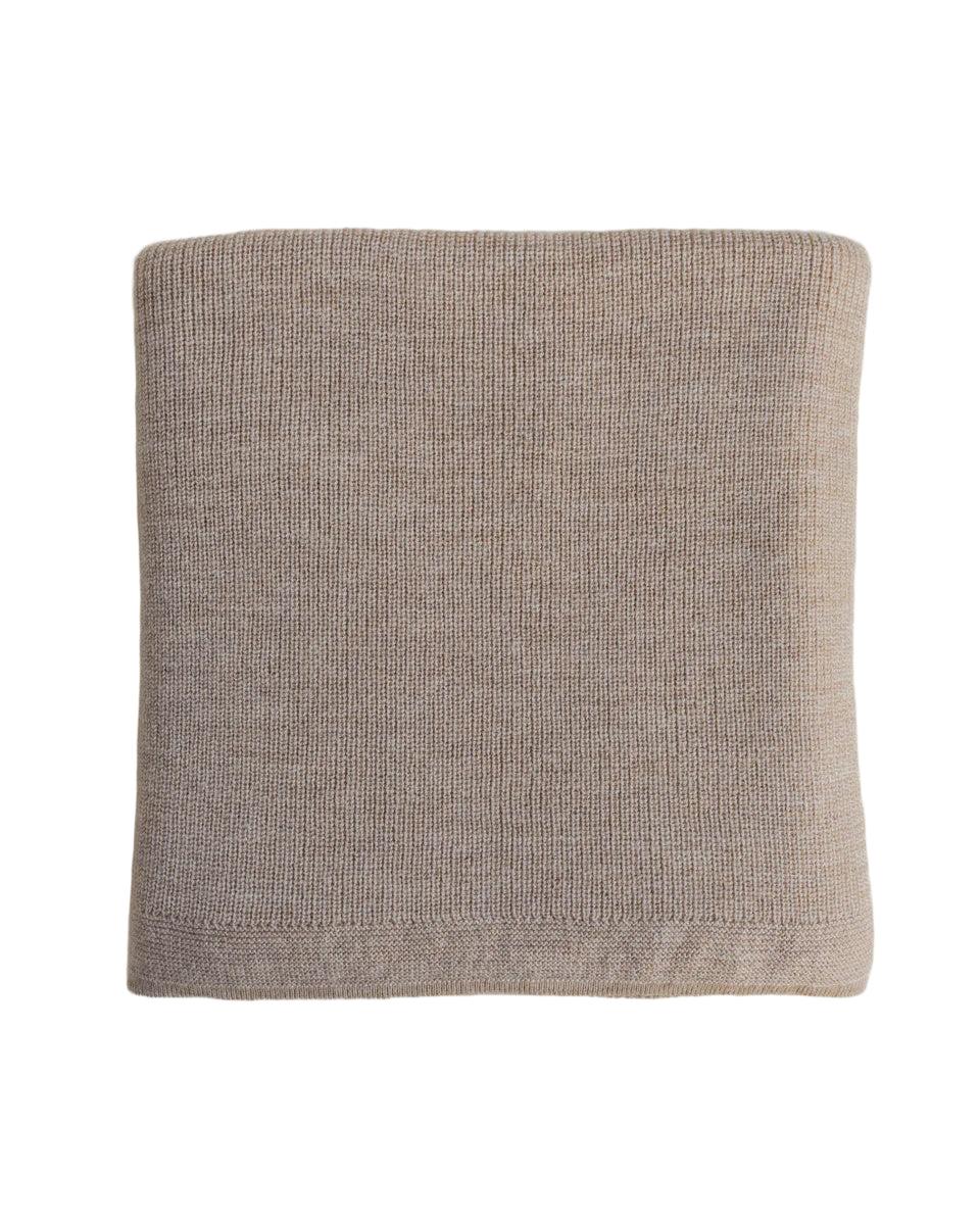 Hvid | Blanket Felix | Sand