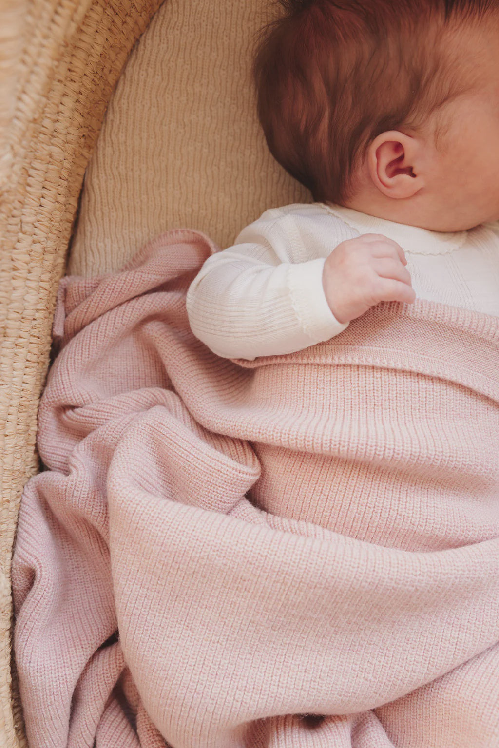 Hvid| Blanket Felix powder