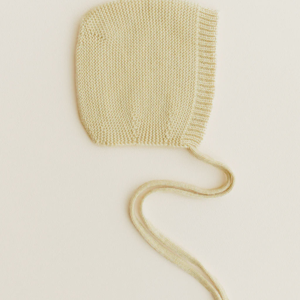 Hvid | Bonnet Dolly S (0-3m) | Light Yellow