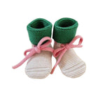 Hvid | Booties Cream/grass