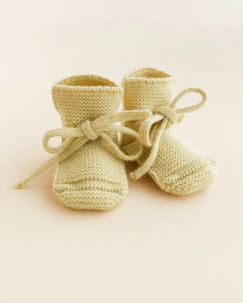 Hvid | Booties Light yellow