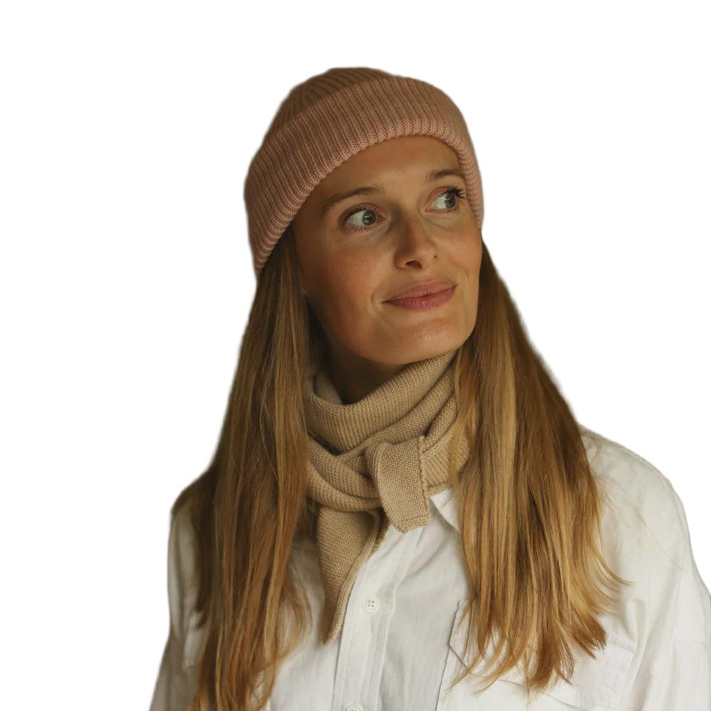 Hvid | Scarf Josephina | Sand