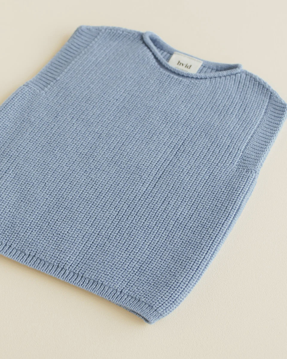 Hvid | Vest Harvey Light blue