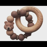 Chewies bear brown teether