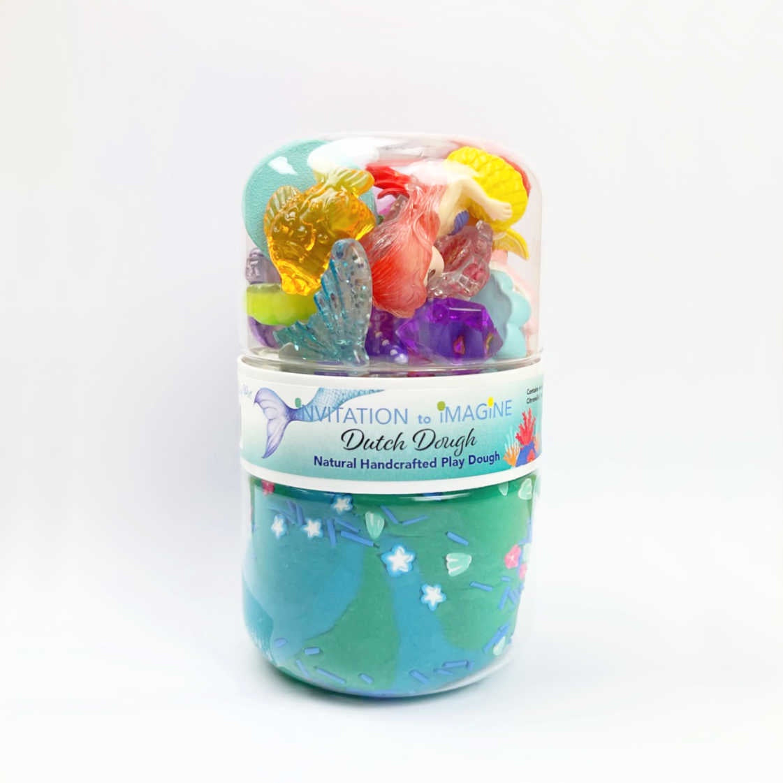 Invitation to Imagine | Play pot speelklei | Mermaid