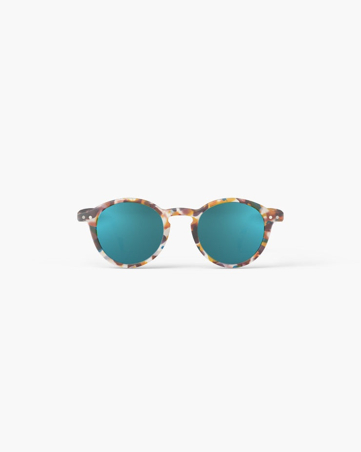 Izipizi | Zonnebril #d - blue tortoise blue mirror
