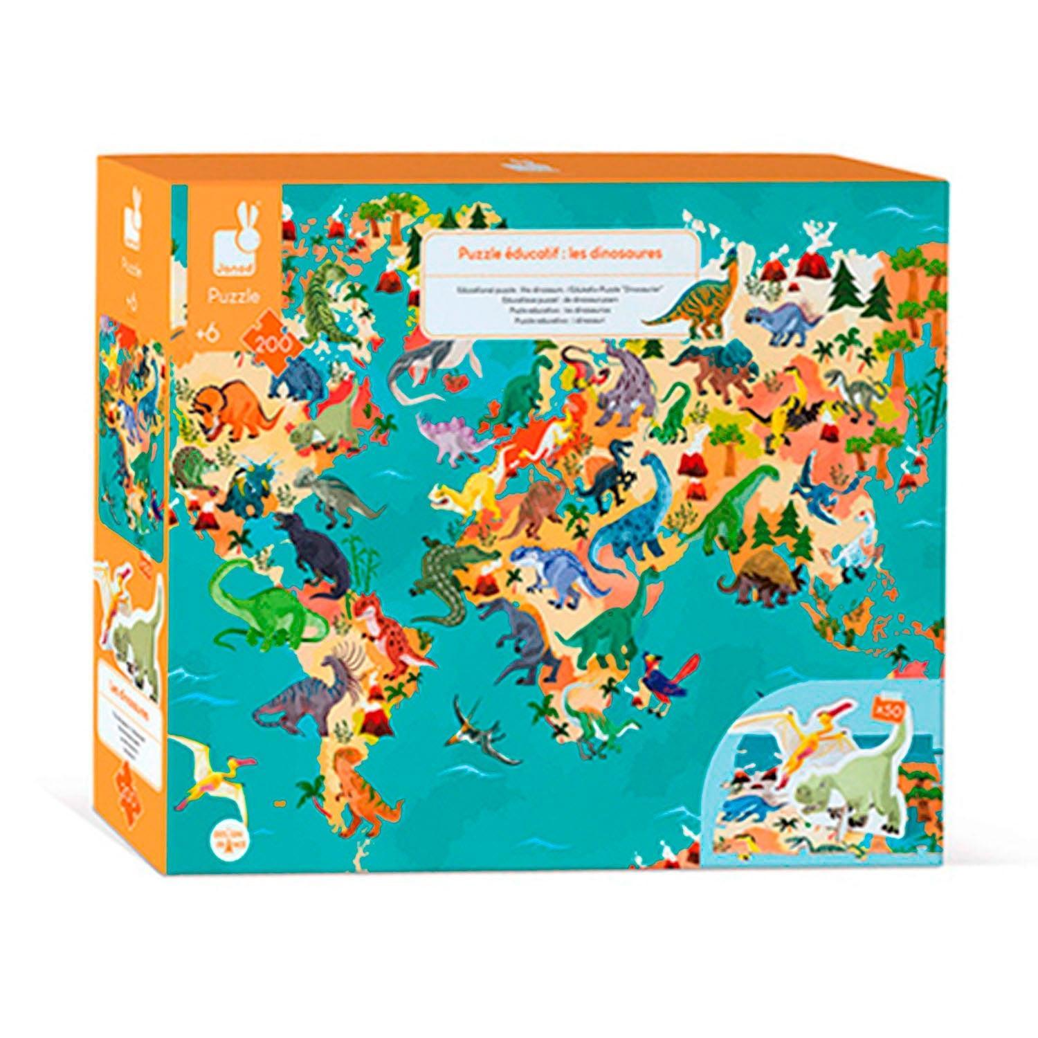 Janod | Educatieve puzzel | Dino
