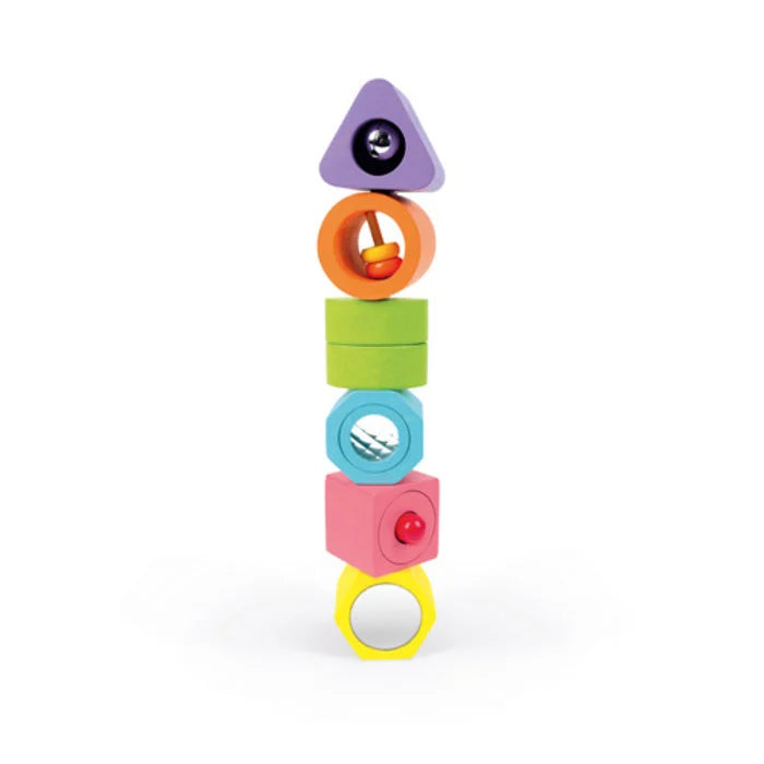 Janod | I Wood - Vorm en geluid puzzel