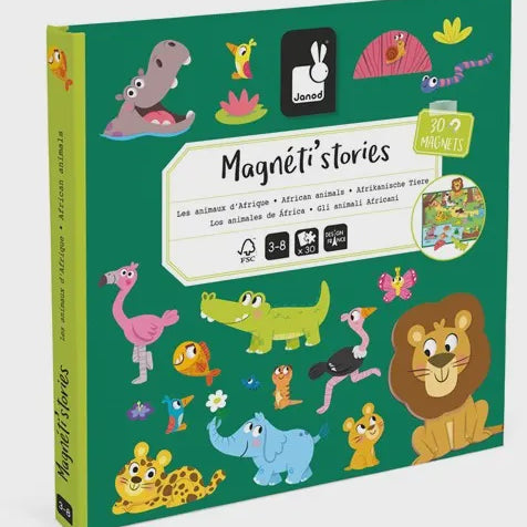 Janos | Magneti's storie - African animals
