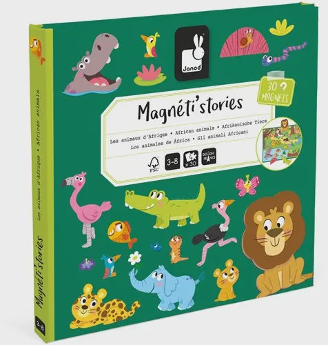 Janos | Magneti's storie - African animals