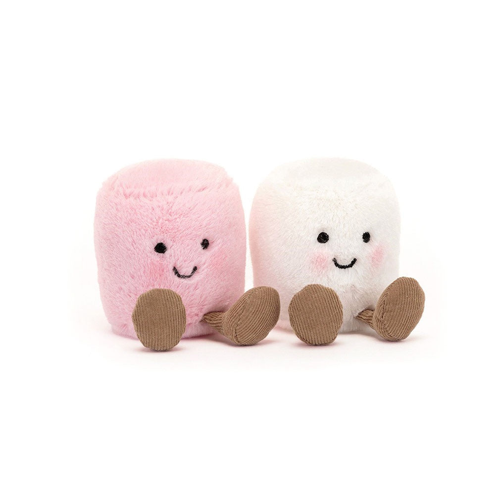 Jellycat | Amuseables Pink and White Marhmallows