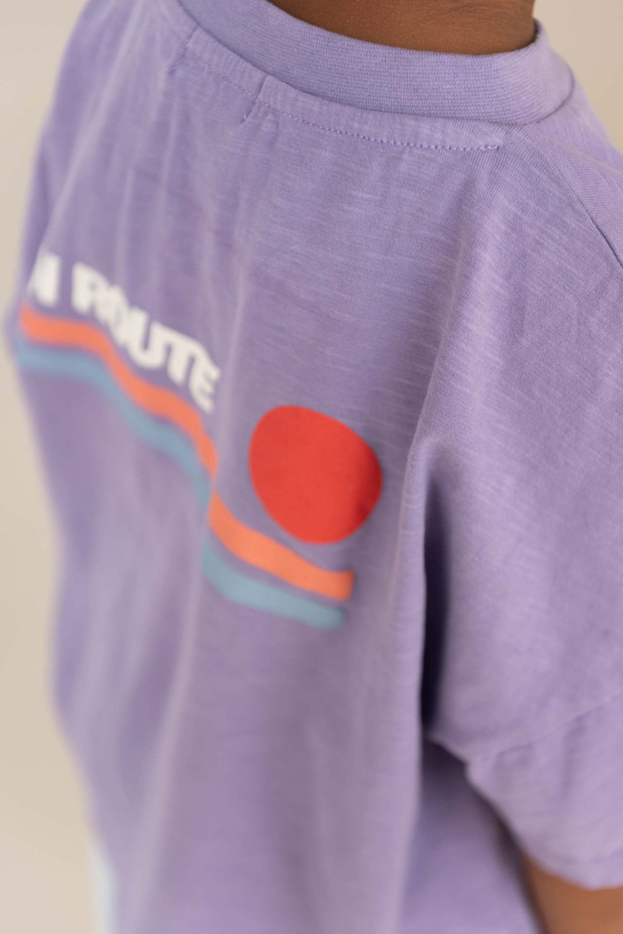 Jenest | Ben oversized t-shirt | Lavender purple