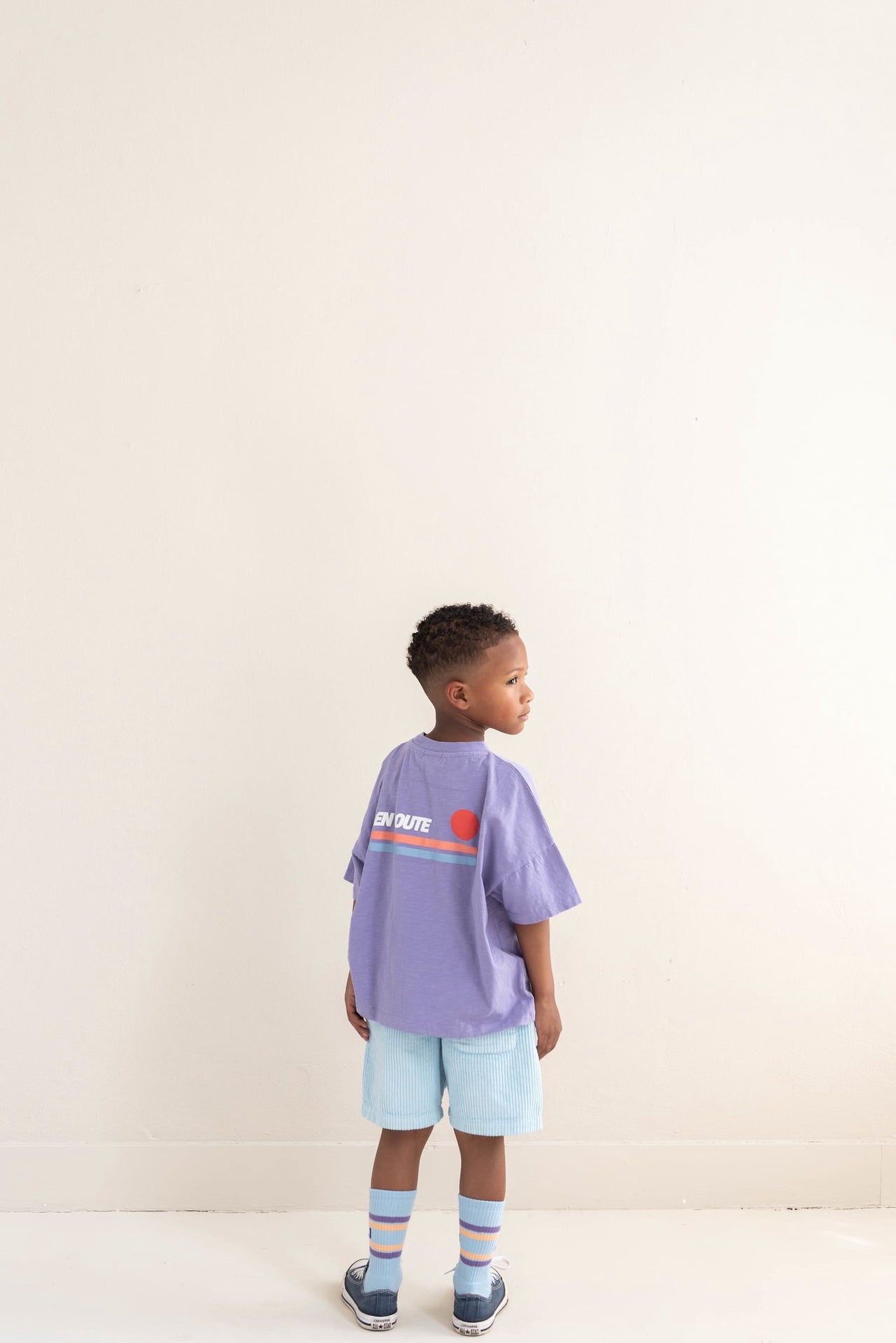 Jenest | Ben oversized t-shirt | Lavender purple