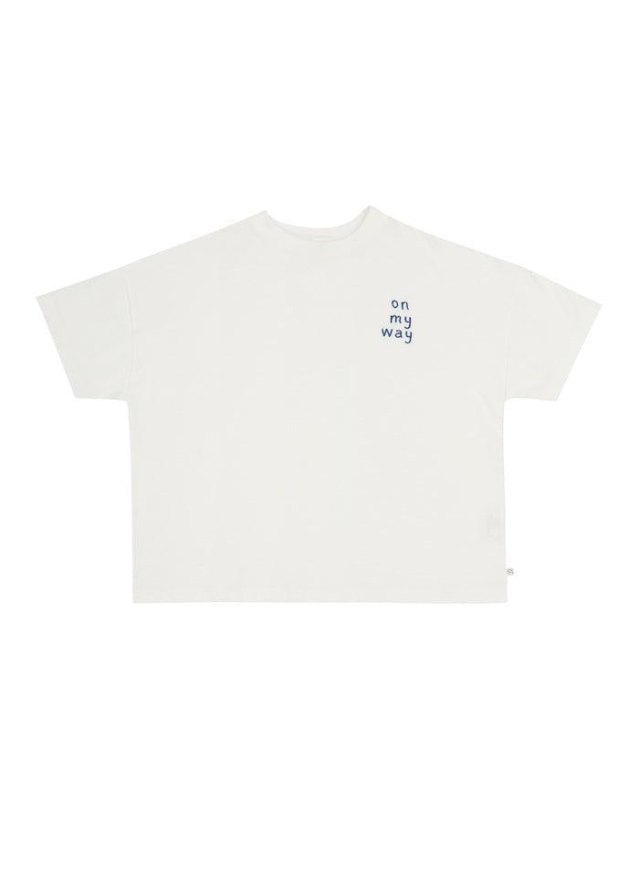 Jenest | Ben oversized t-shirt | Off white