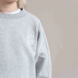 Jenest | Billie sweater | grey melange
