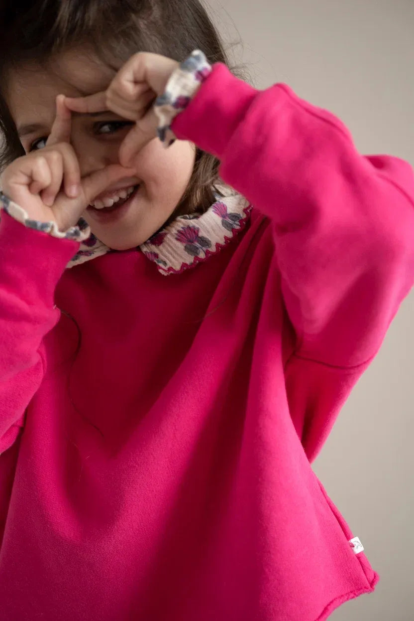 Jenest | Billie sweater | raspberry pink
