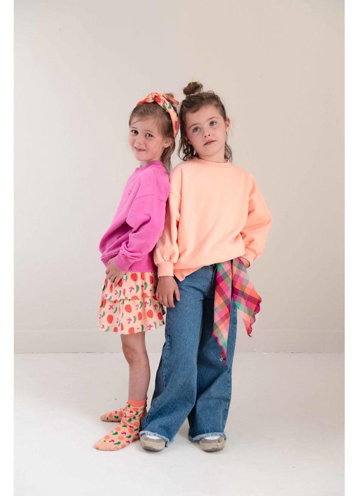 Jenest | Happy bird sweater | Fuchsia pink
