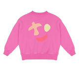 Jenest | Happy bird sweater | Fuchsia pink
