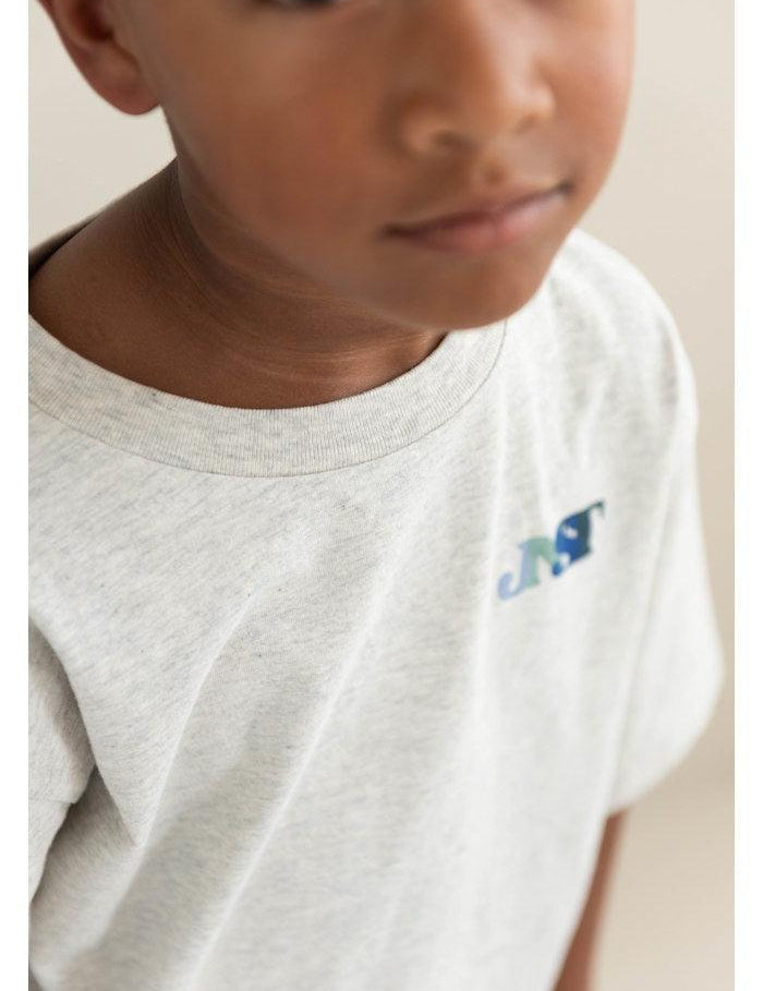 Jenest | Mase t-shirt | Grey melange