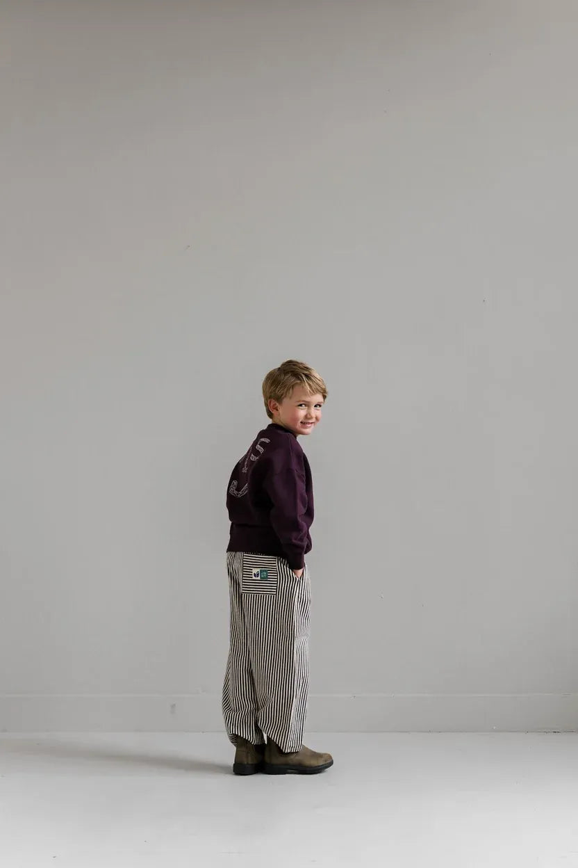 Jenest | Mo pants | chalk bordeaux