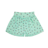 Jenest | Summer shorts flower aop | Fresh green