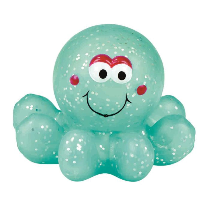 Lichtgevende bad octopus glitter 3 varianten
