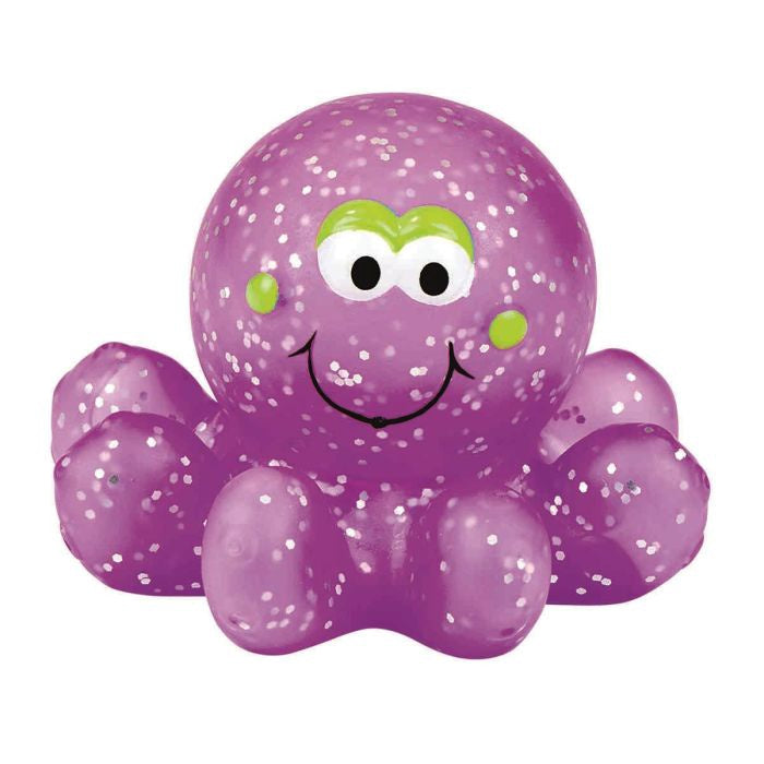 Lichtgevende bad octopus glitter 3 varianten