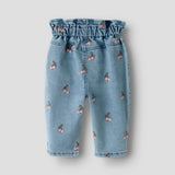 Lil' Atelier | Deva Loose Jeans | Medium Blue Denim / Cherry