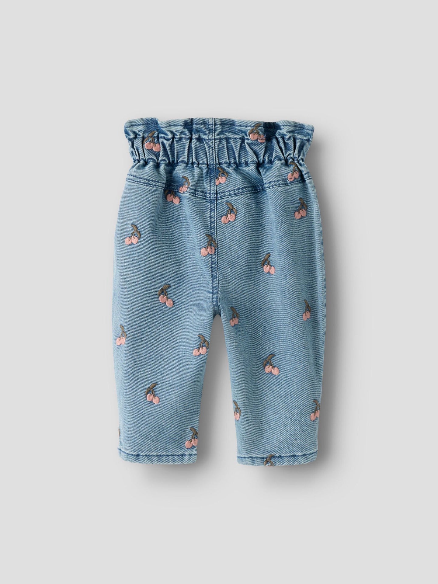 Lil' Atelier | Deva Loose Jeans | Medium Blue Denim / Cherry