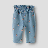 Lil' Atelier | Deva Loose Jeans | Medium Blue Denim / Cherry