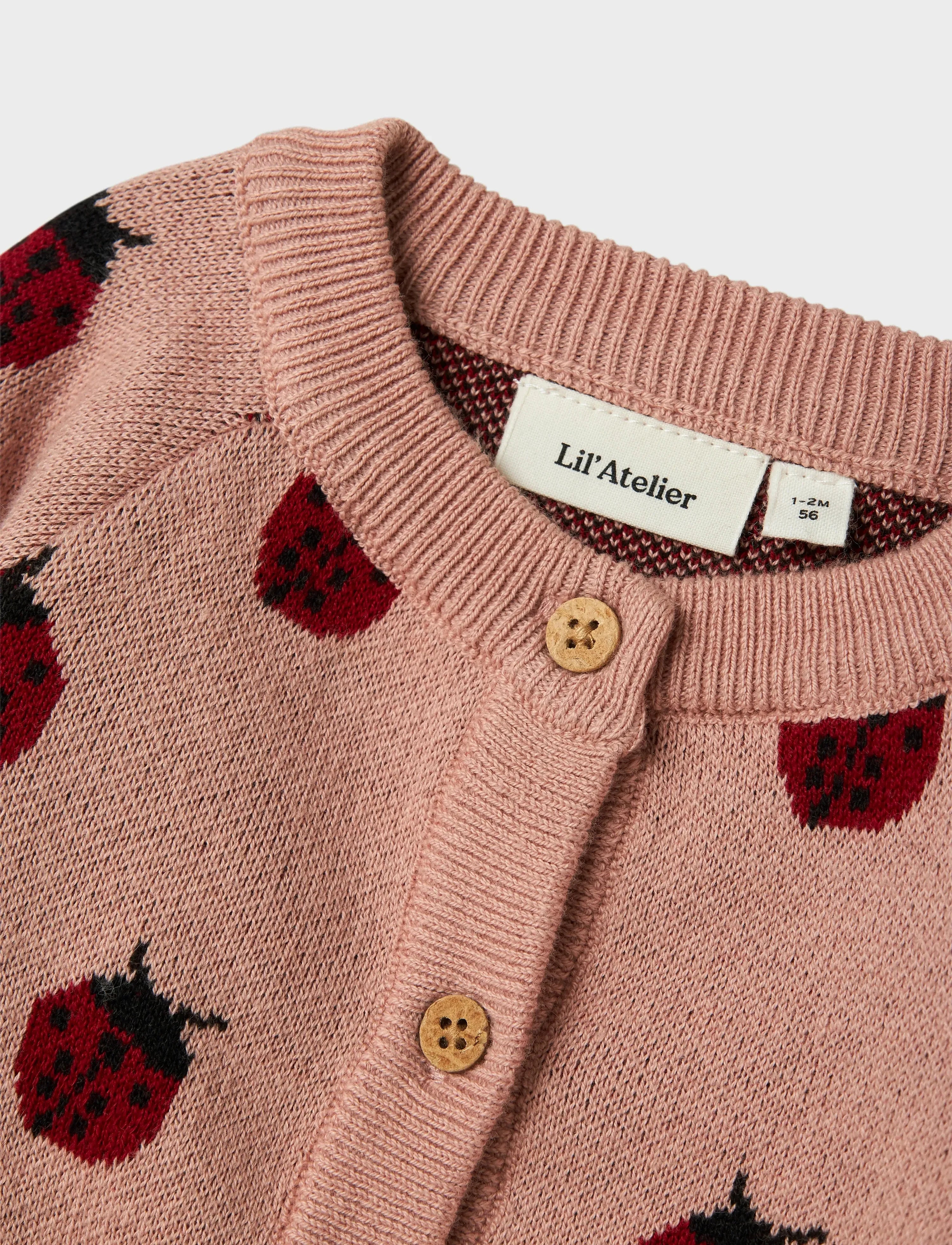 Lil' Atelier | Flulio Knit Vest | Misty Rose
