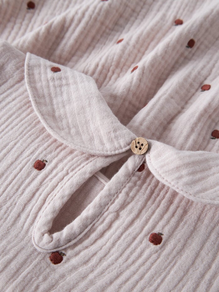 Lil' Atelier | Kamma LS Loose Dress | Hushed Violet