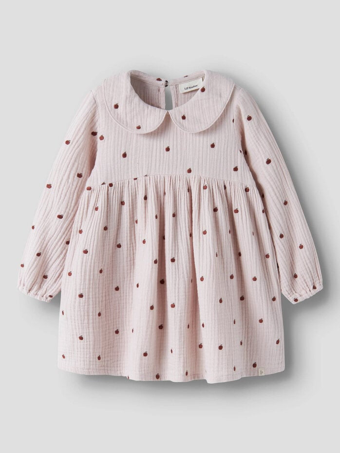 Lil' Atelier | Kamma LS Loose Dress | Hushed Violet
