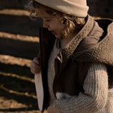Lil' Atelier | Lajo Loose Vest | Turtledove / Shitake